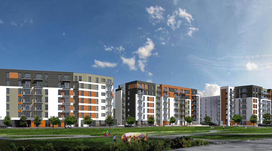 Projekty konstrukcji budowlanych - osiedle mieszkaniowe w Bydgoszczy